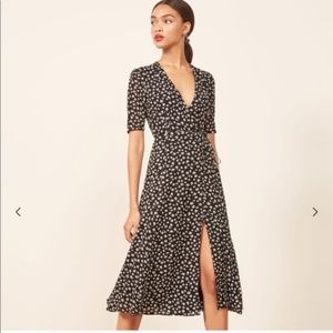NWT Reformation Mona Floral Wrap Dress